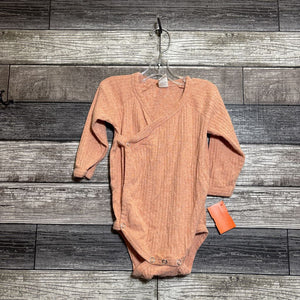KATE QUINN ORGANICS LS SIDE SNAP BODYSUIT 12-18 MO