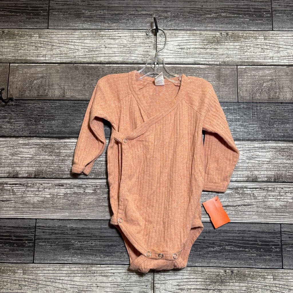 KATE QUINN ORGANICS LS SIDE SNAP BODYSUIT 12-18 MO