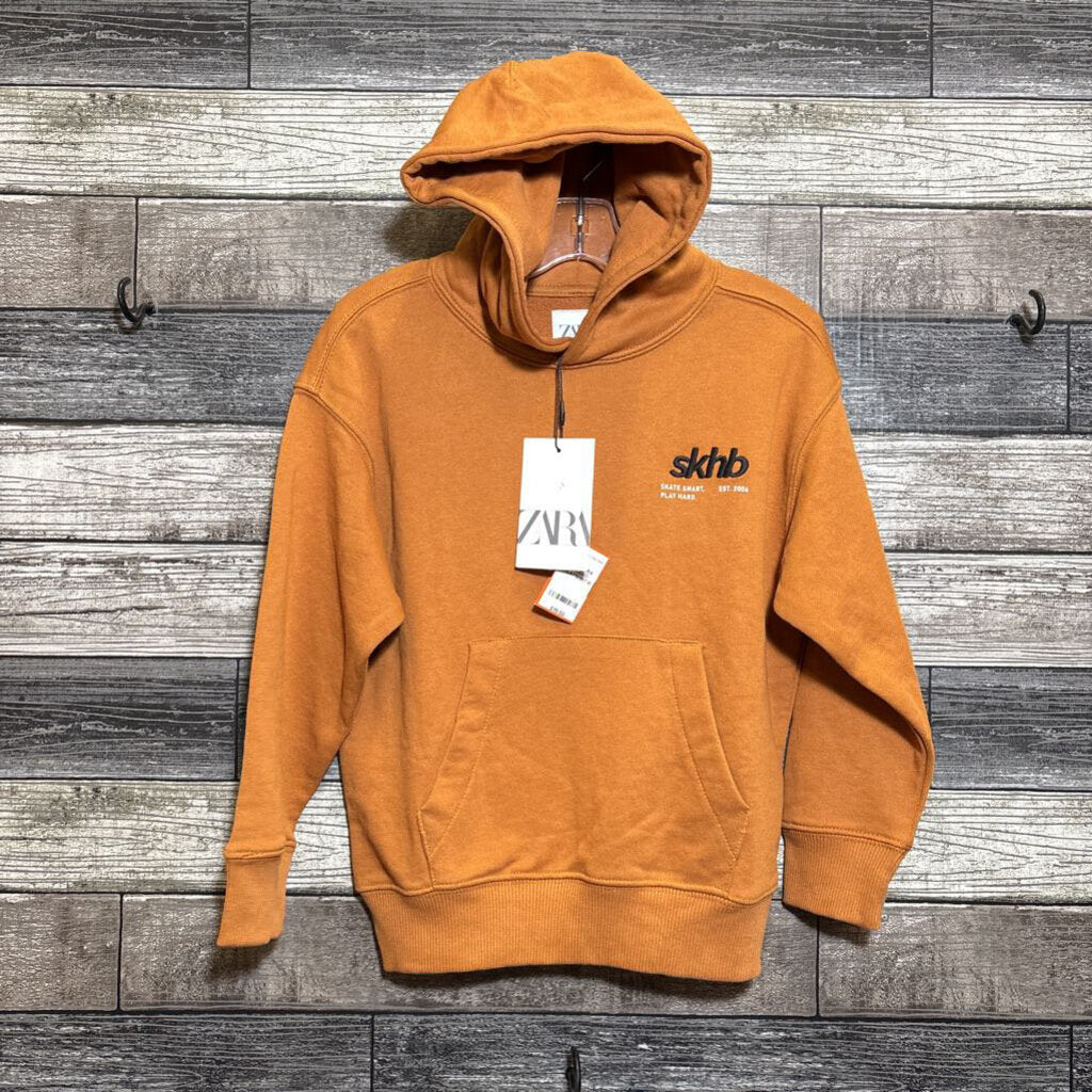 NWT ZARA HOODED SWEATSHIRT 6/7