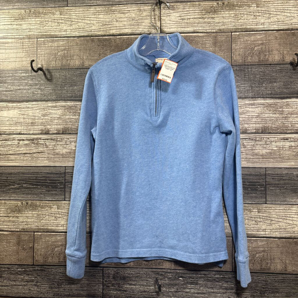 CREWCUTS 1/2 ZIP COTTON SHIRT 10