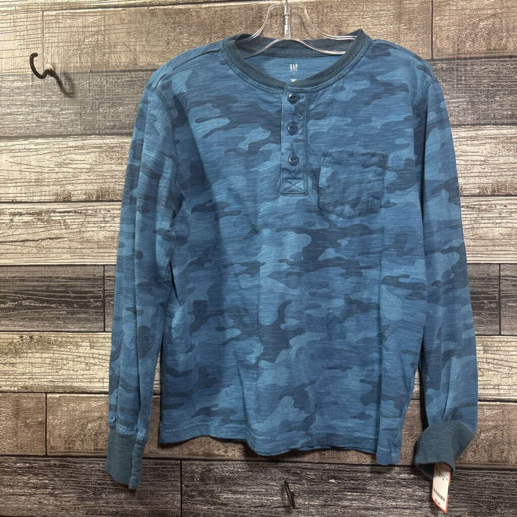 GAP HENLEY LS SHIRT 10