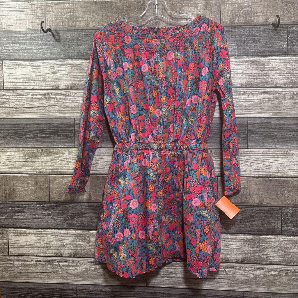 PEEK LS FLORAL WOVEN DRESS 10