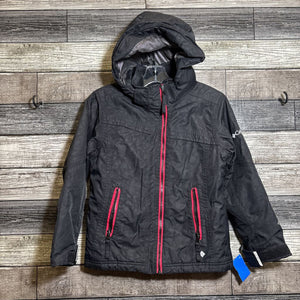 COLUMBIA OMNI HEAT OMNI TECH WATERPROOF HOODED COAT 6