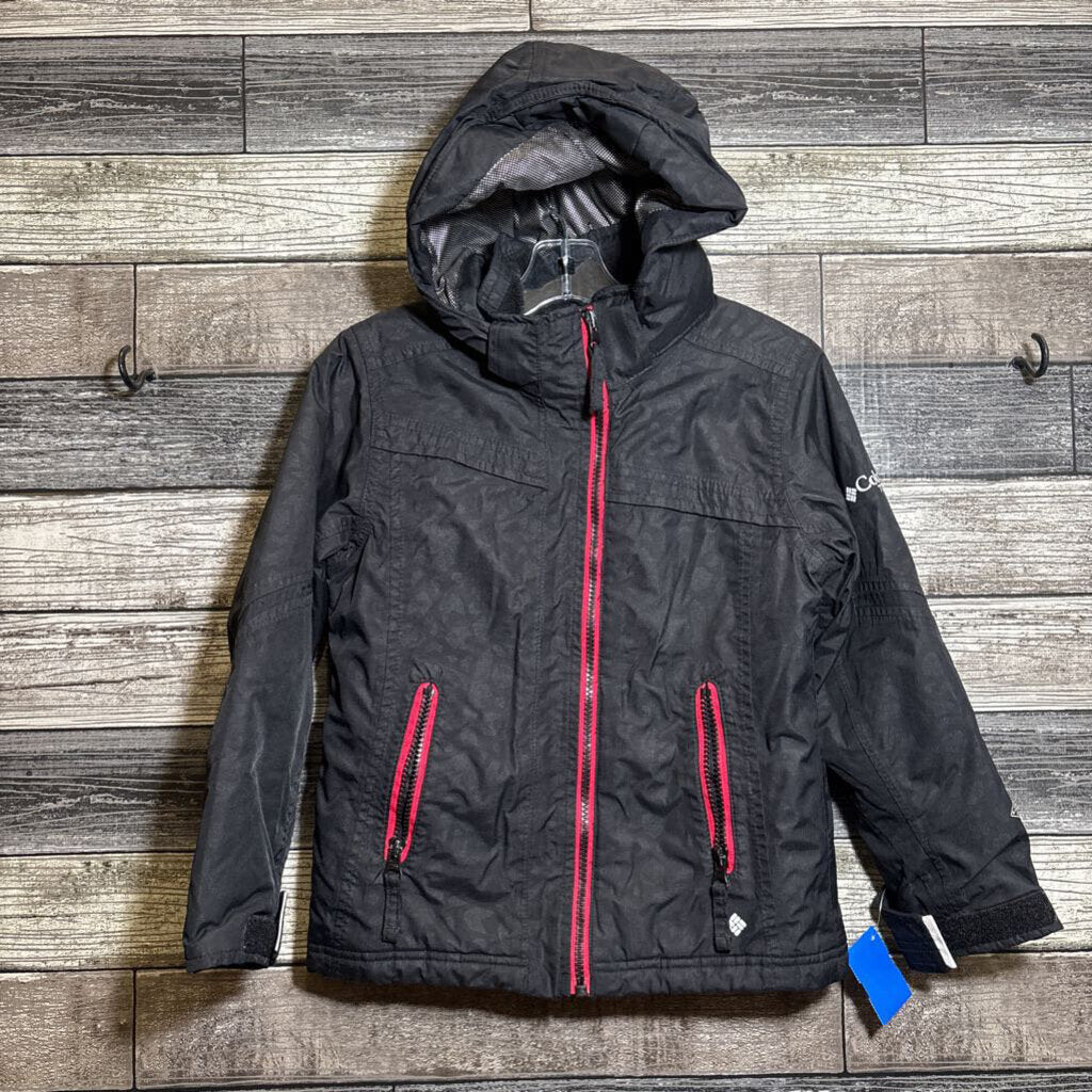 COLUMBIA OMNI HEAT OMNI TECH WATERPROOF HOODED COAT 6