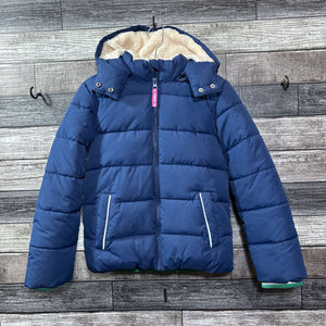 MINI BODEN FLEECE LINED WATERPROOF HOODED WINTER COAT 7/8