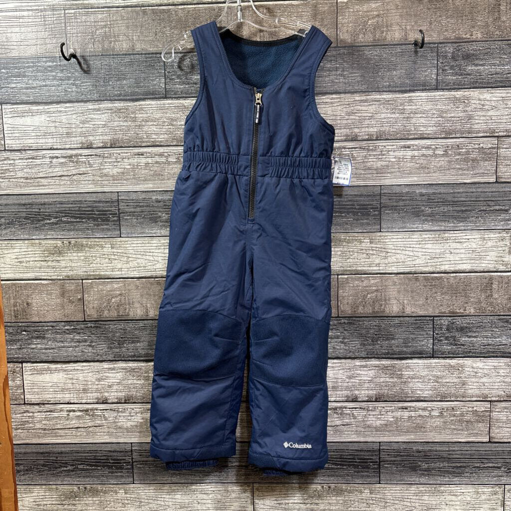 COLUMBIA OMNI-TECH SNOW BIBS REINFORCED KNEES & BOTTOM 3