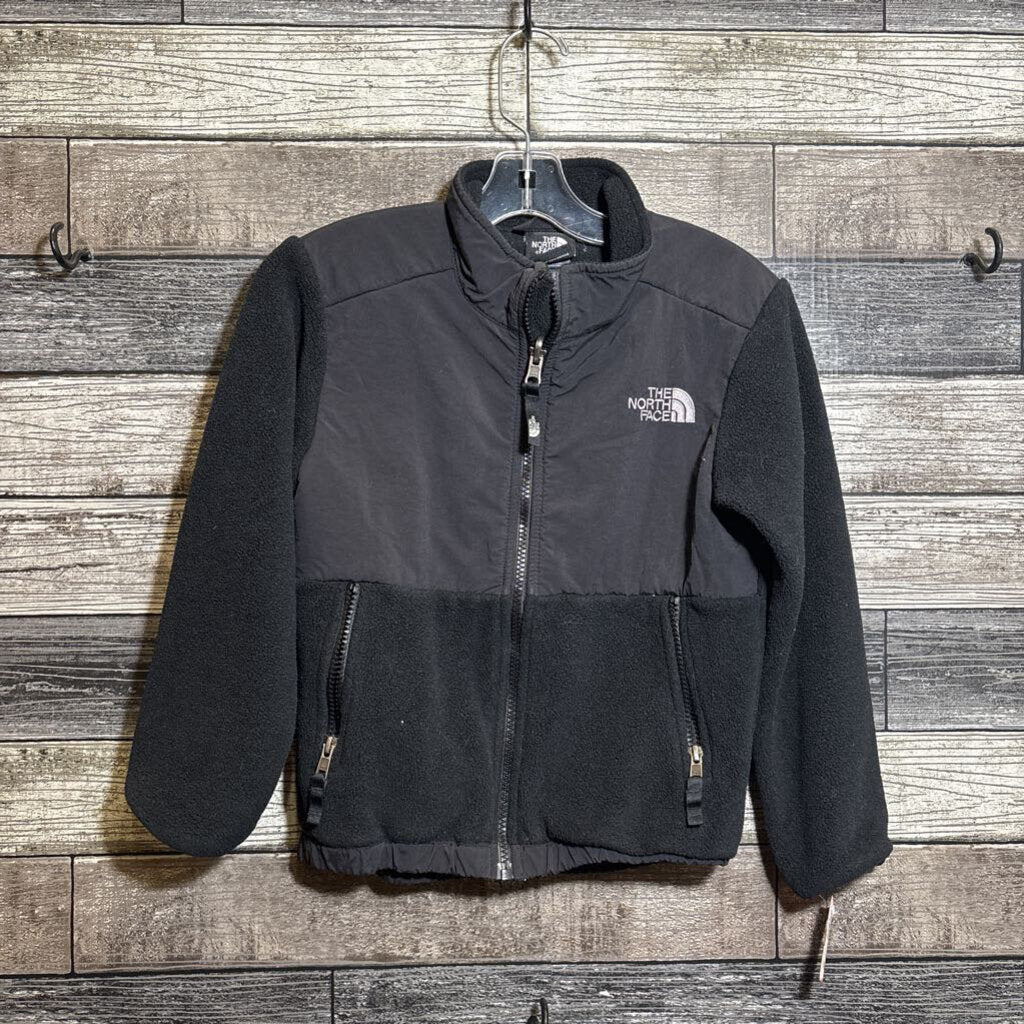 NORTH FACE HOODED OSO FLEECE JACKET 5/6