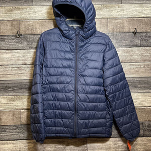 GAP PRIMALOFT WATER RESISTANT HOODED PUFFER COAT 12