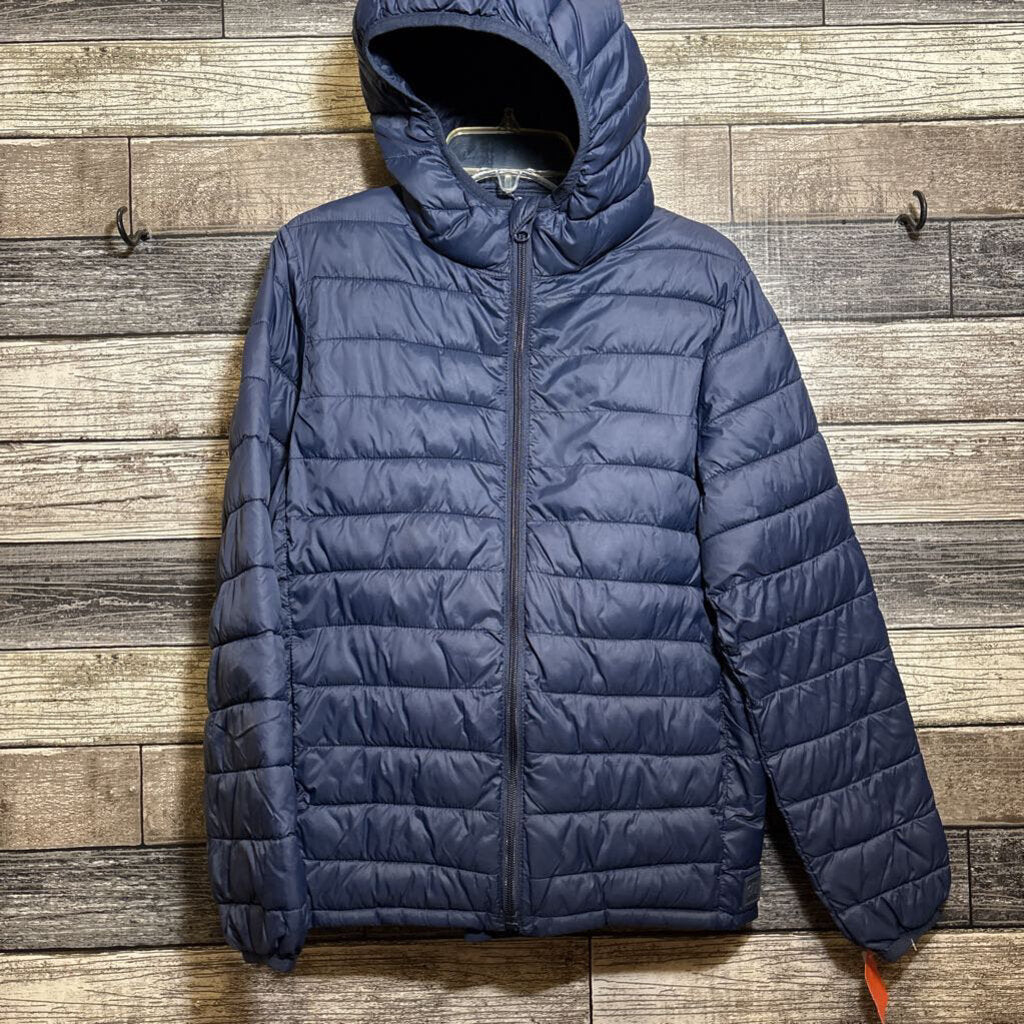 GAP PRIMALOFT WATER RESISTANT HOODED PUFFER COAT 12