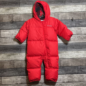 COLUMBIA SNUGGLY BUNNY DOWN BUNTING 6-12 MO