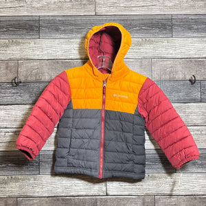 COLUMBIA OMNI HEAT HOODED PUFFER COAT 3