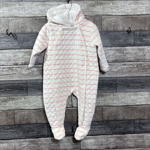 NORDSTROM HOODED FLEECE BUNTING 9 MO