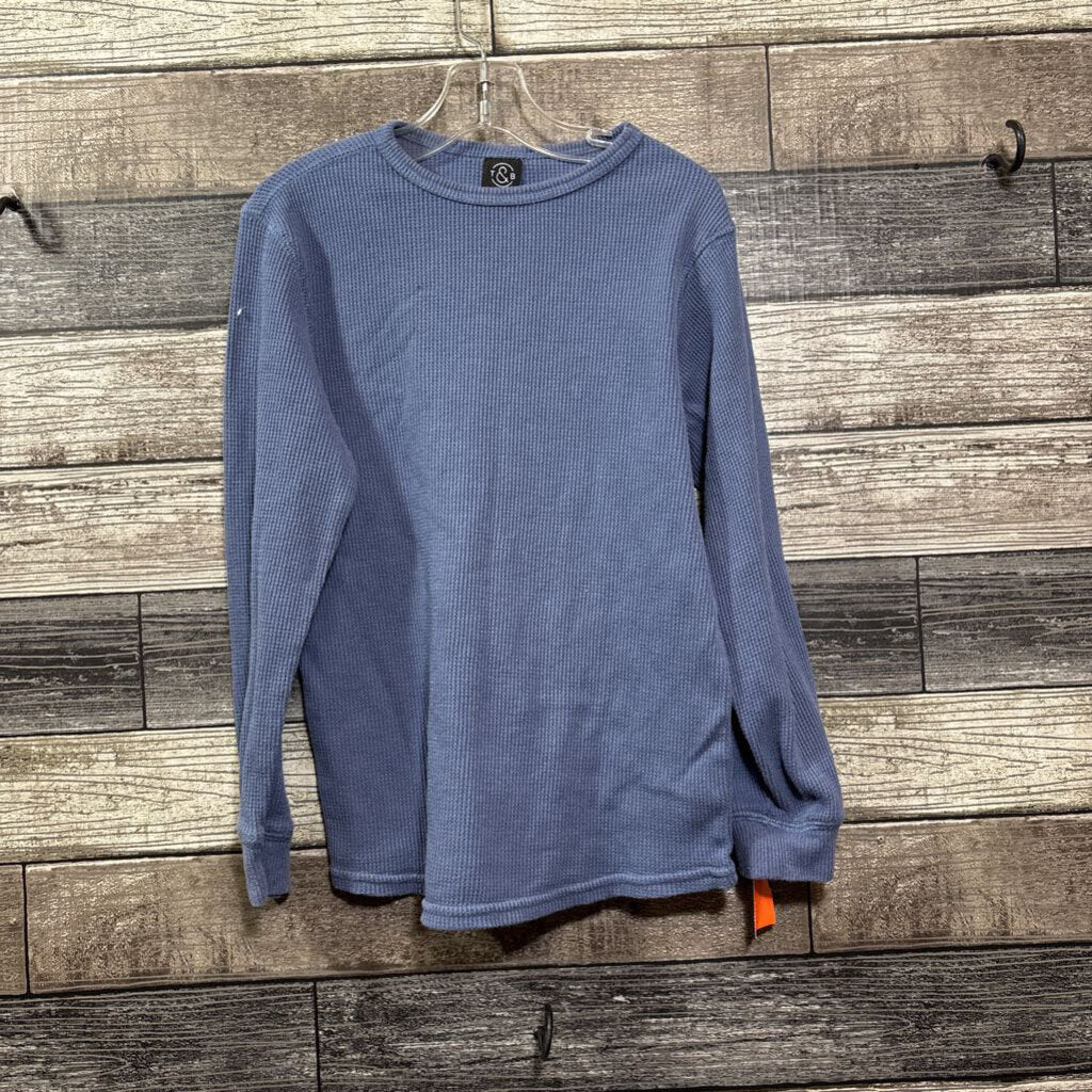 TREASURE & BOND LS WAFFLE T-SHIRT 7/8