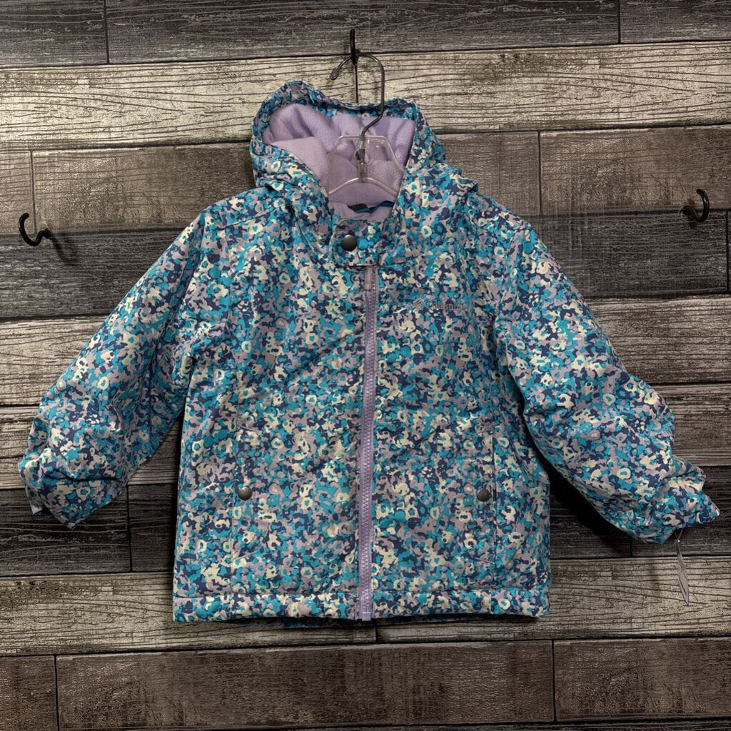 COLUMBIA HOODED INSULATED COAT 3