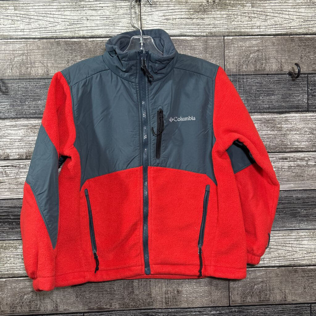 COLUMBIA HOODED MIXED MEDIA JACKET 8