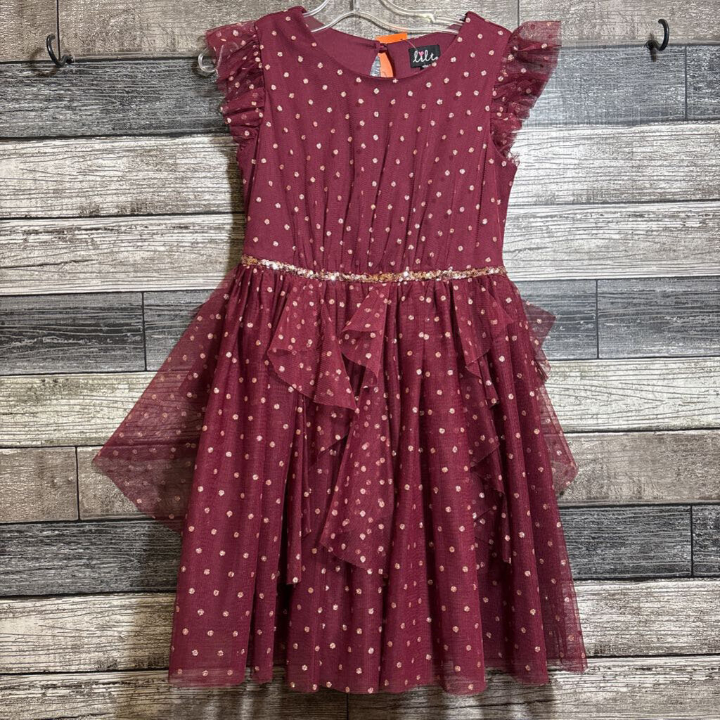 LILT TULLE TIERED DRESS 7/8