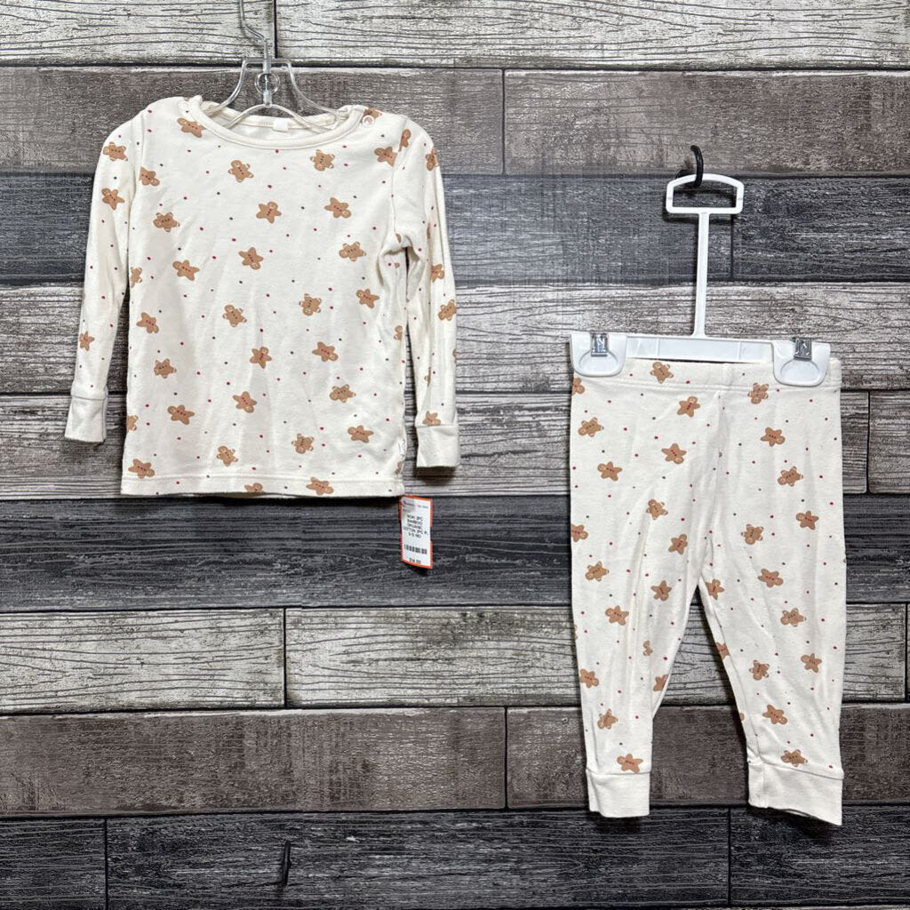 MORI 2PC BAMBOO ORGANIC COTTON 2PC PJ 9-12 MO