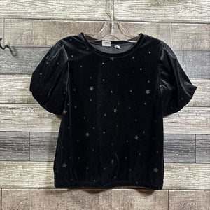 GAP SS STAR SPARKLE VELOUR SHIRT 8