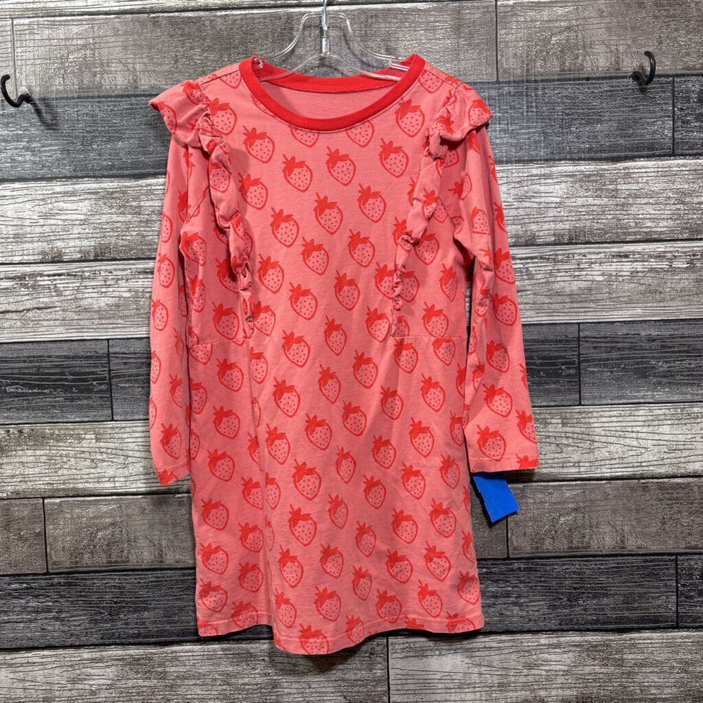 TEA LS COTTON STRAWBERRY DRESS 6