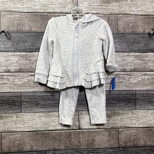 PLAY LITTLE SLEEPIES 2PC BAMBOO HOODIE + LEGGING 6-12 MO