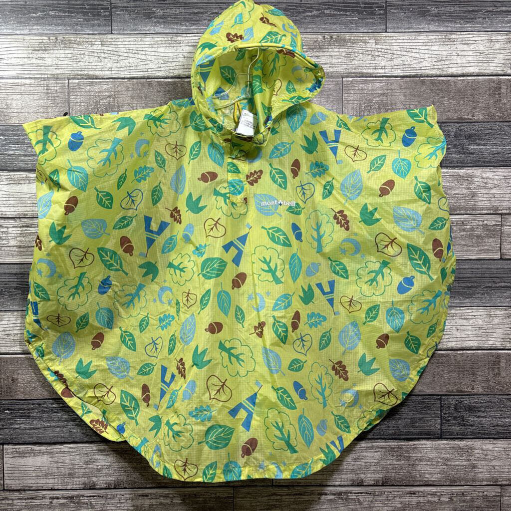MONTBELL TREKKING RAIN PONCHO 95-125