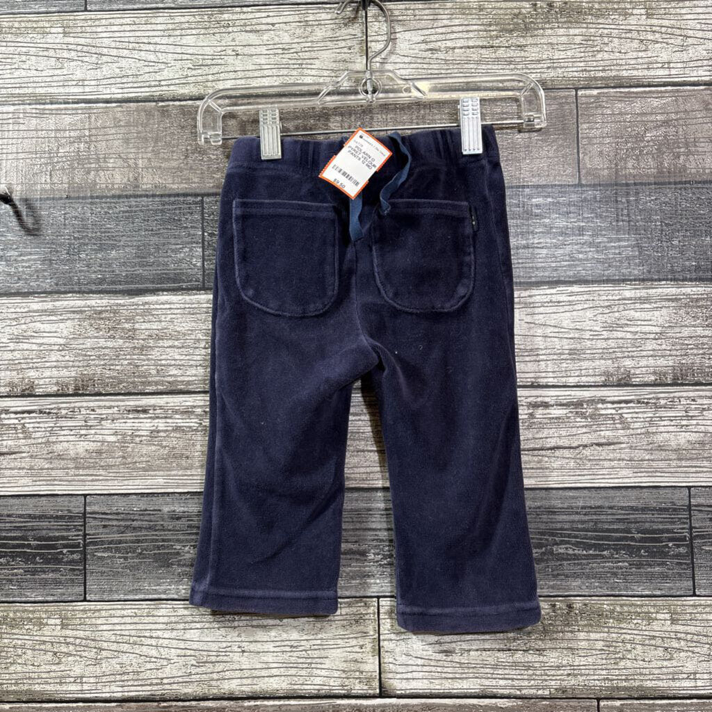 POLARN O PYRET VELOUR PANTS 12 MO