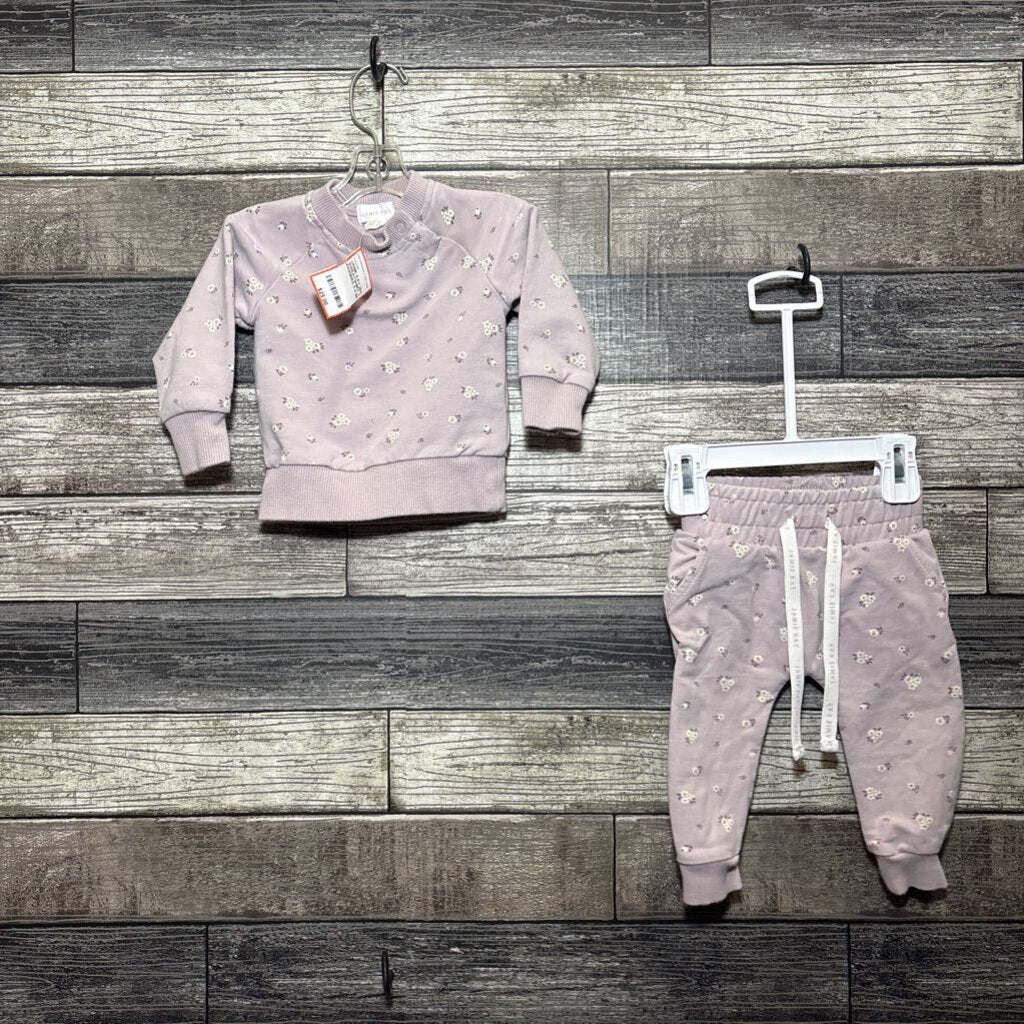 JAMIE KAY 2PC SWEATSHIRT + JOGGERS 0-3 MO
