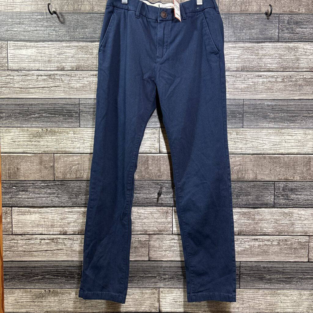 ABERCROMBIE COTTON / RAYON NAVY CHINO 13/14