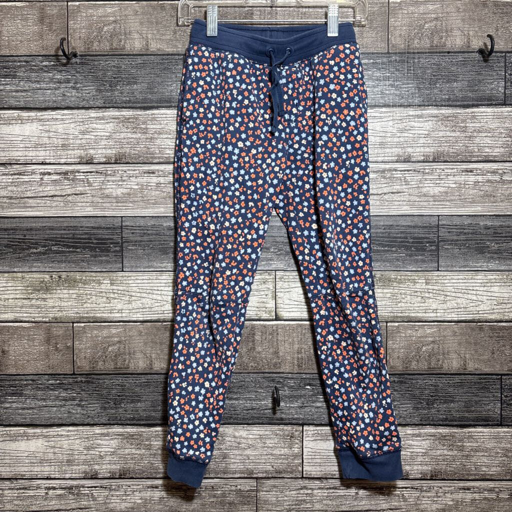 TEA PRINTED COTTON JOGGERS 8