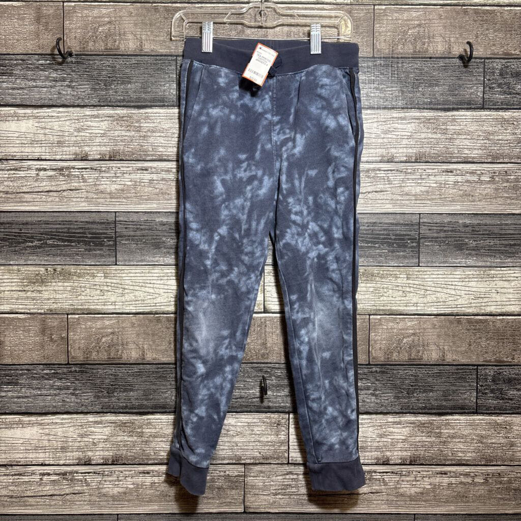 TEA PRINTED COTTON JOGGERS 8