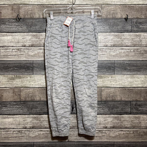 TEA PRINTED COTTON JOGGERS 8