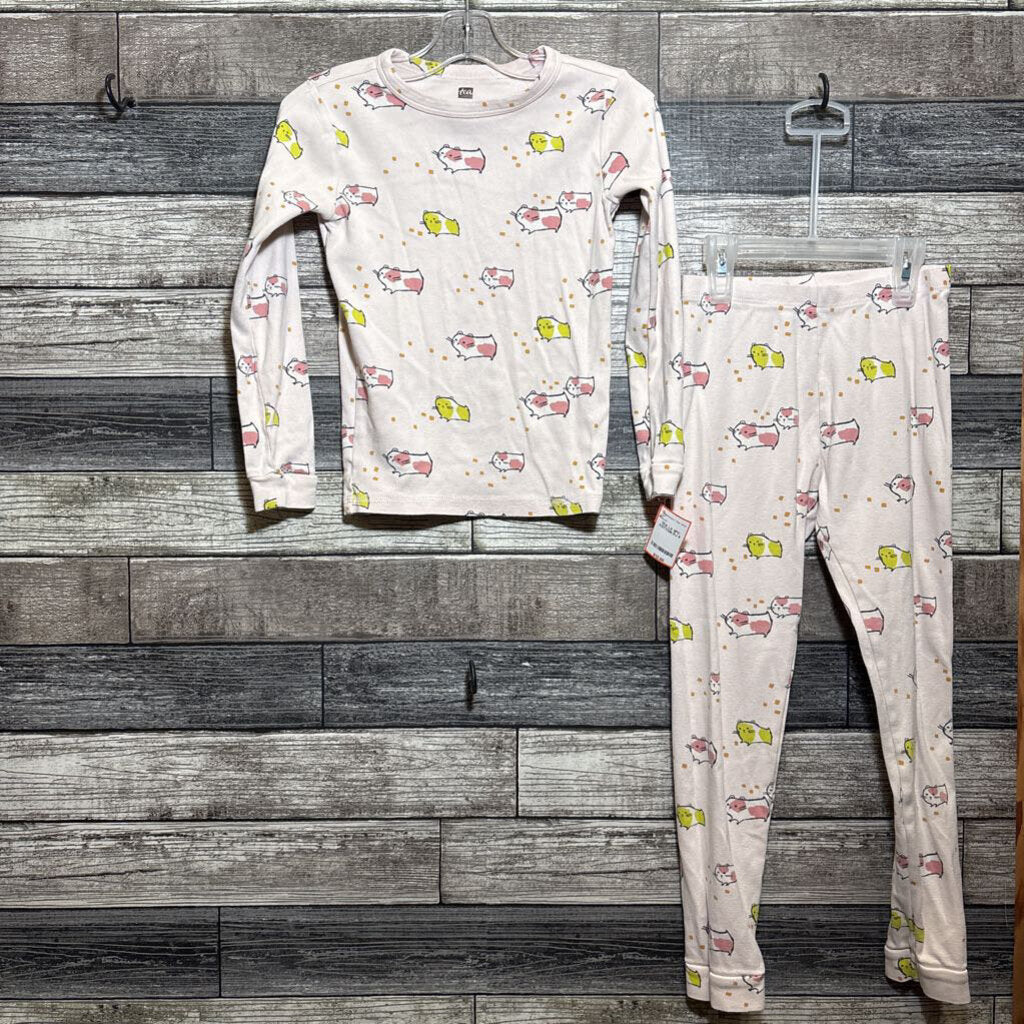 TEA LS 2PC COTTON PJ 8