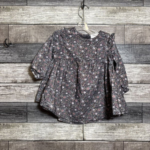 JAMIE KAY LS ORGANIC COTTON CORDUROY DRESS 6-12 MO