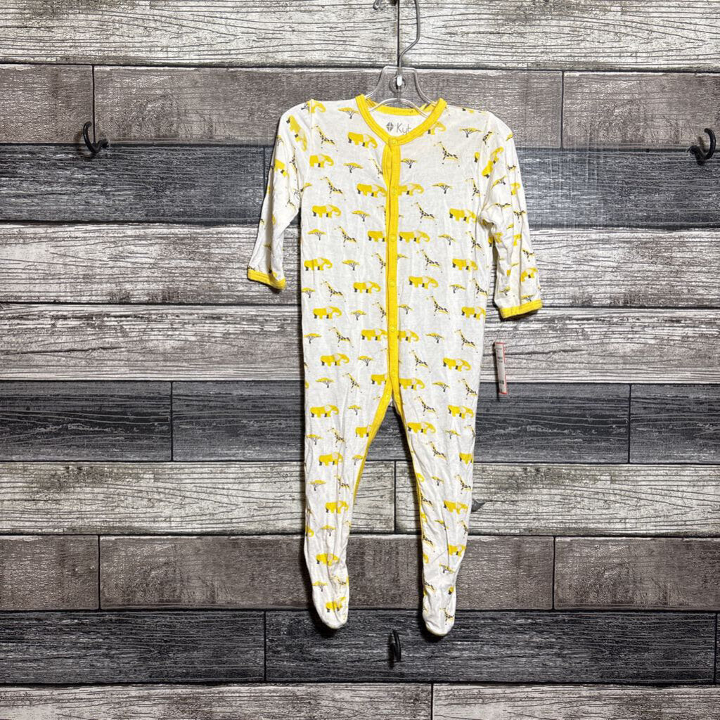 KYTE BAMBOO FOOTIE PJ 3-6 MO