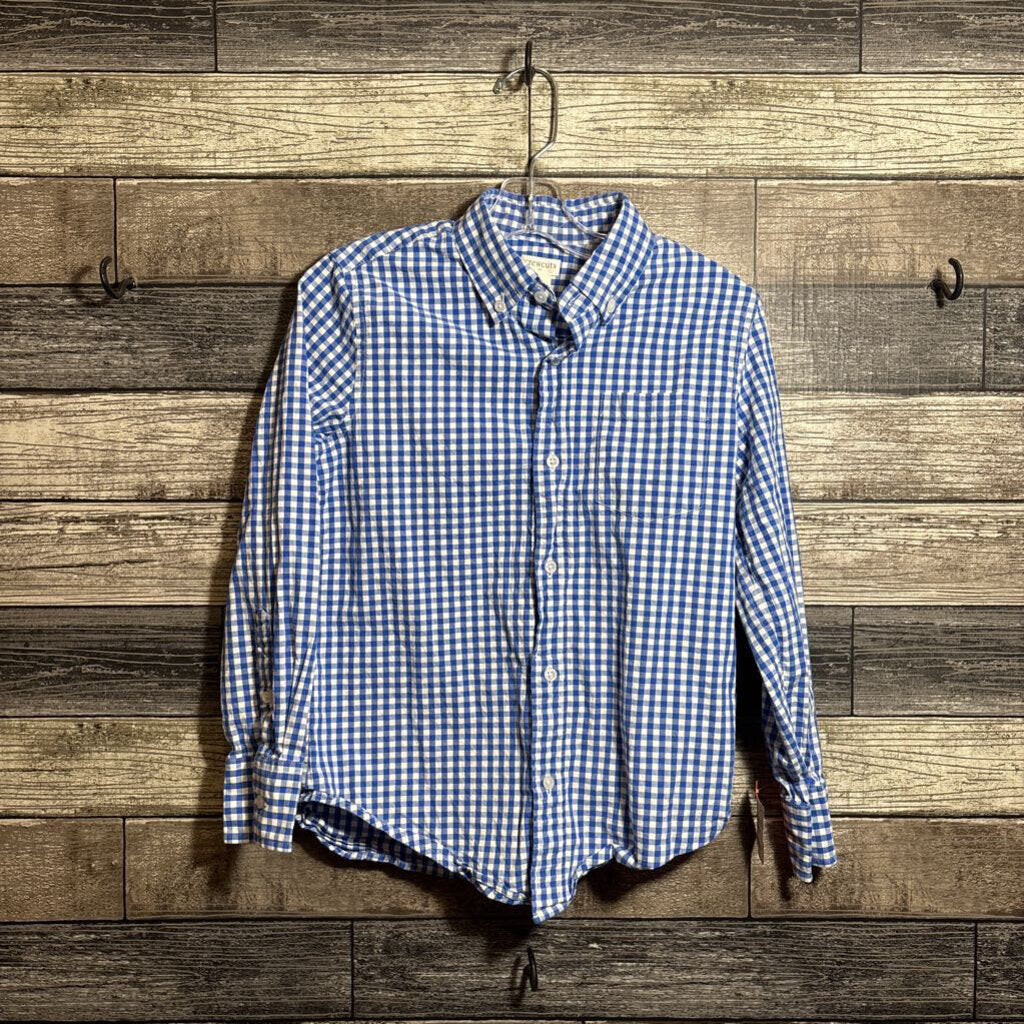 CREWCUTS LS COTTON BUTTON DOWN CHECKERED SHIRT 8