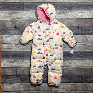 COLUMBIA SNUGGLY BUNNY DOWN BUNTING 6-12 MO