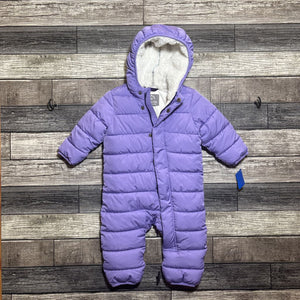 PRIMARY FLEECE LINED BABY PARKA PUFFER BUNTING 6-12 MO