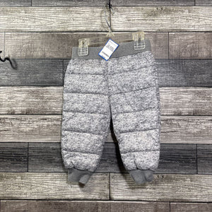 GAP JERSEY LINED PUFFER PANTS 12-18 MO