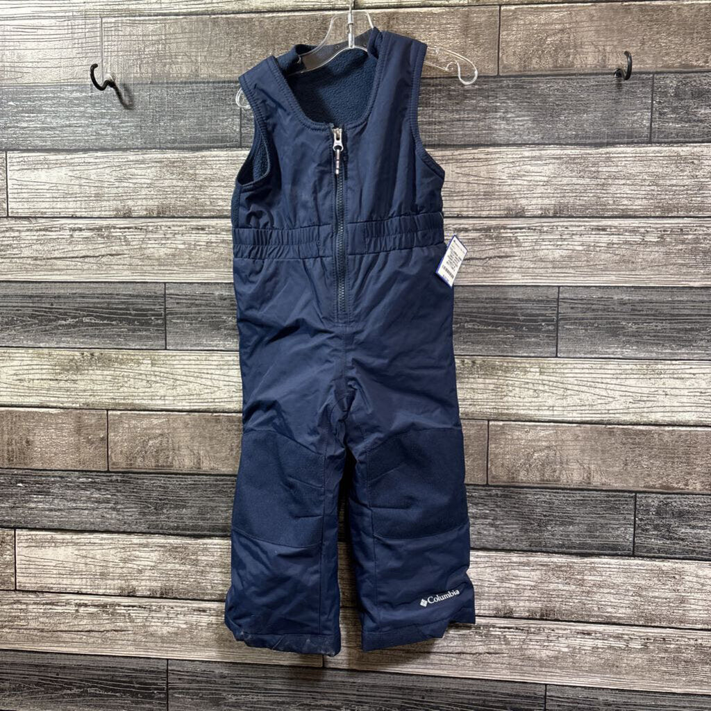 COLUMBIA OMNI TECH SNOW BIBS WITH REINFORCED KNEES & BOTTOM 2