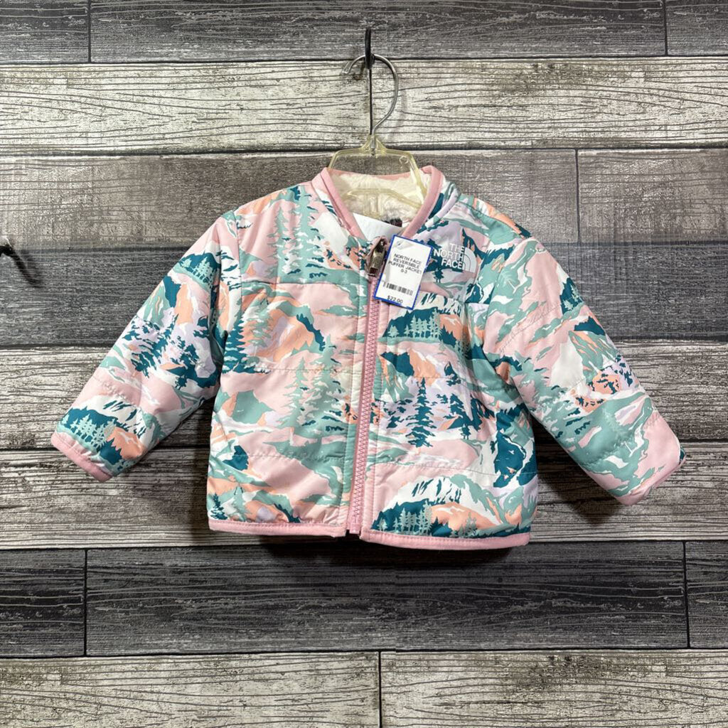 NORTH FACE REVERSIBLE PUFFER JACKET 0-3