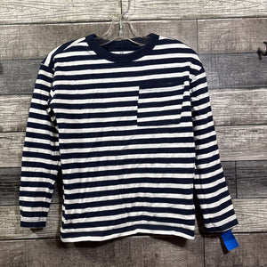 H&M LS STRIPED THICK POCKET T-SHIRT 6/7