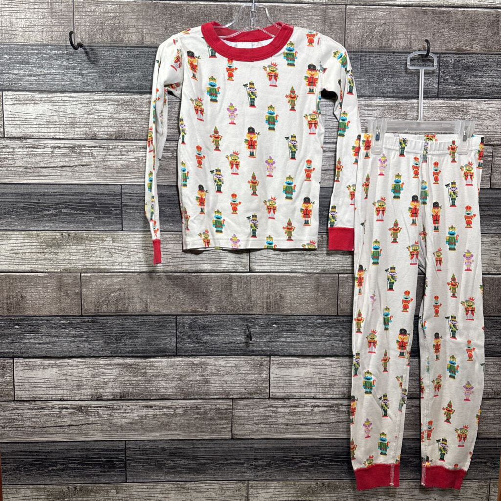 HANNA 2PC SESAME STREET HOLIDAY PJ 120/ 6-7