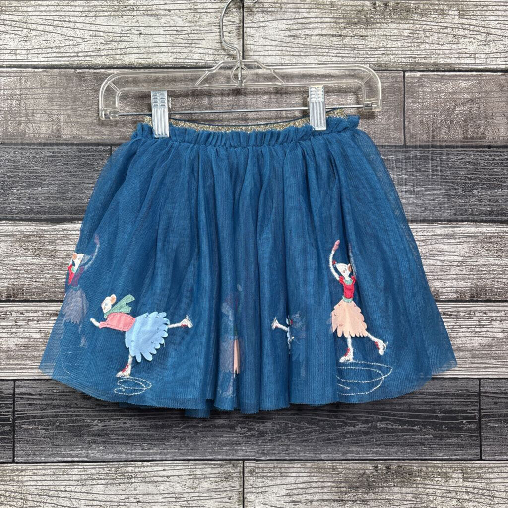 MINI BODEN APPLIQUE TULLE SKIRT 2/3