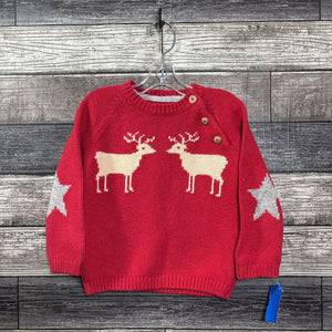 MINI BODEN HOLIDAY SWEATER 18-24 MO