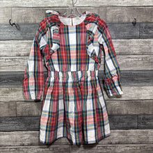 Load image into Gallery viewer, CREWCUTS LS PLAID DRESS 8
