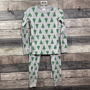 CREWCUTS LS PLAID DRESS 8
