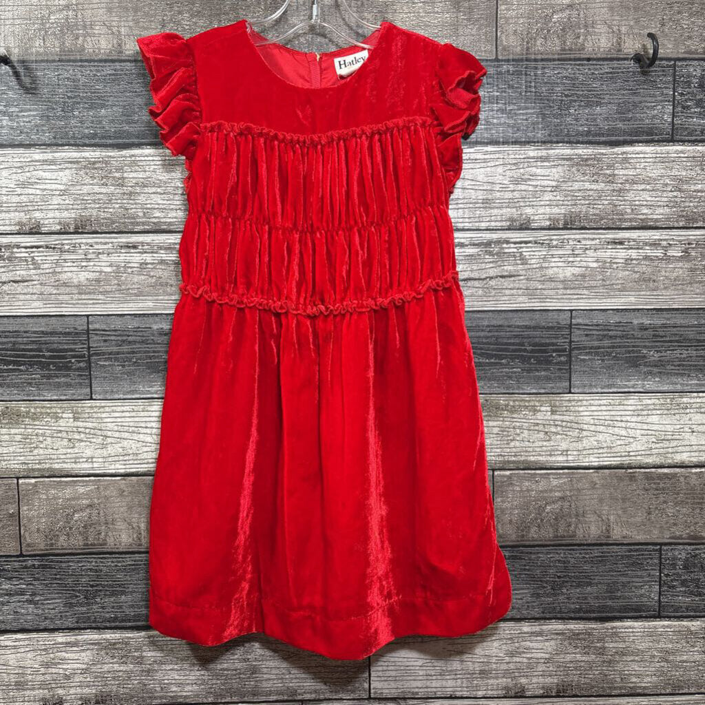 HATLEY SS VELVET DRESS 5