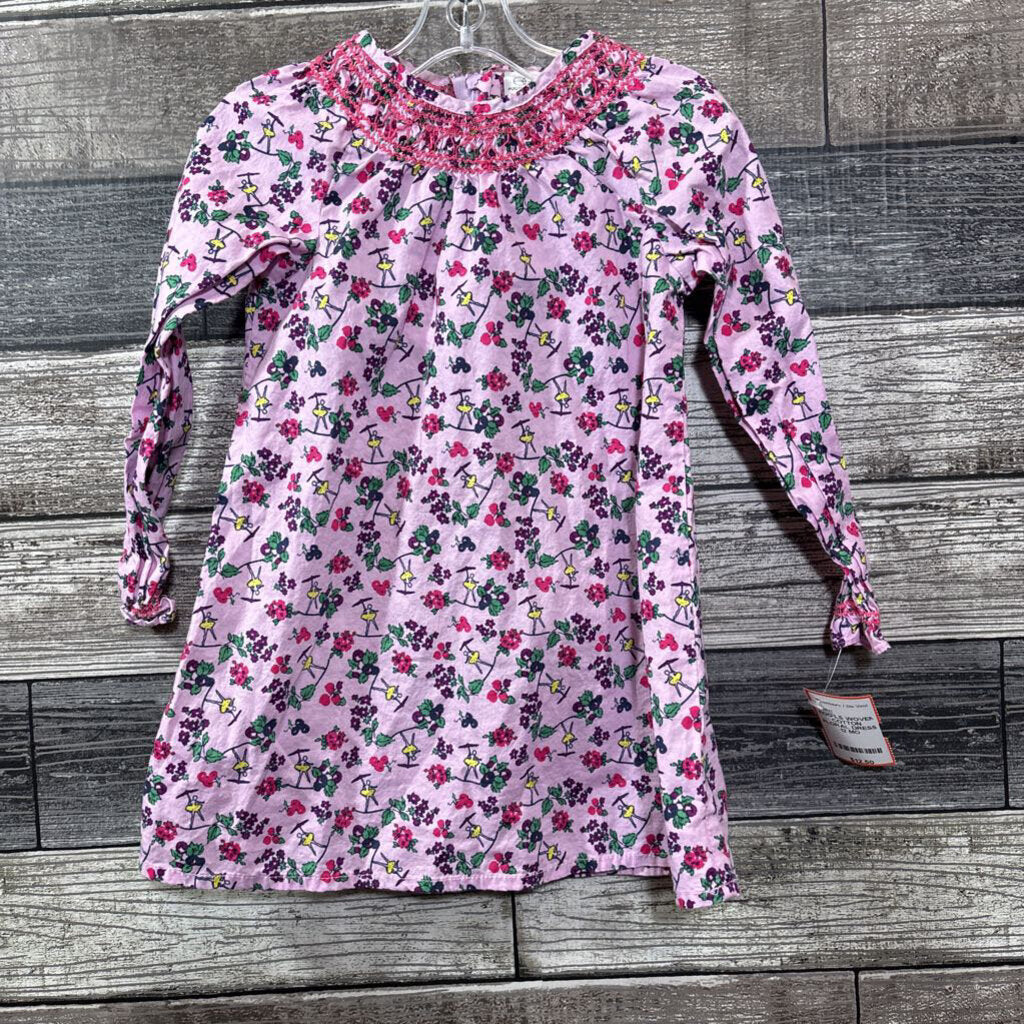 EGG LS WOVEN COTTON FLORAL DRESS 12 MO