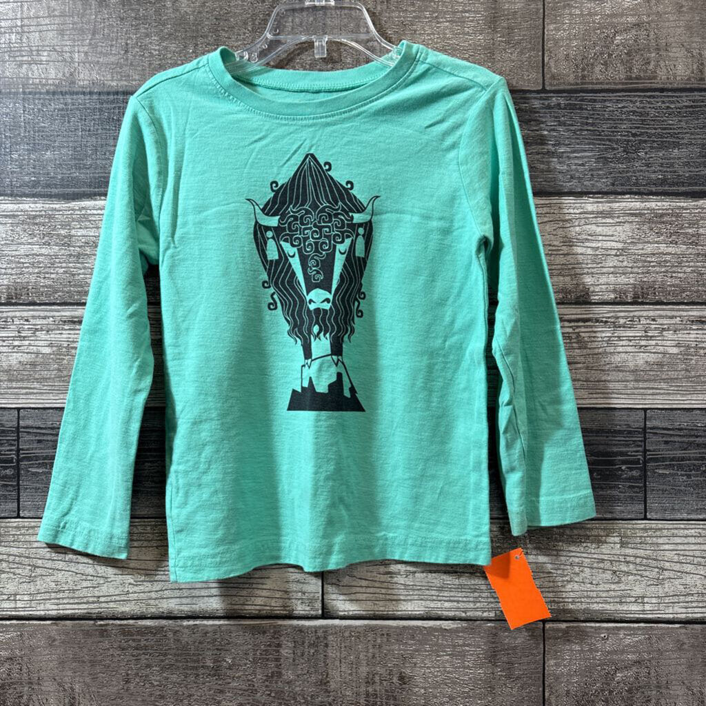 TEA LS COTTON GRAPHIC T-SHIRT 4
