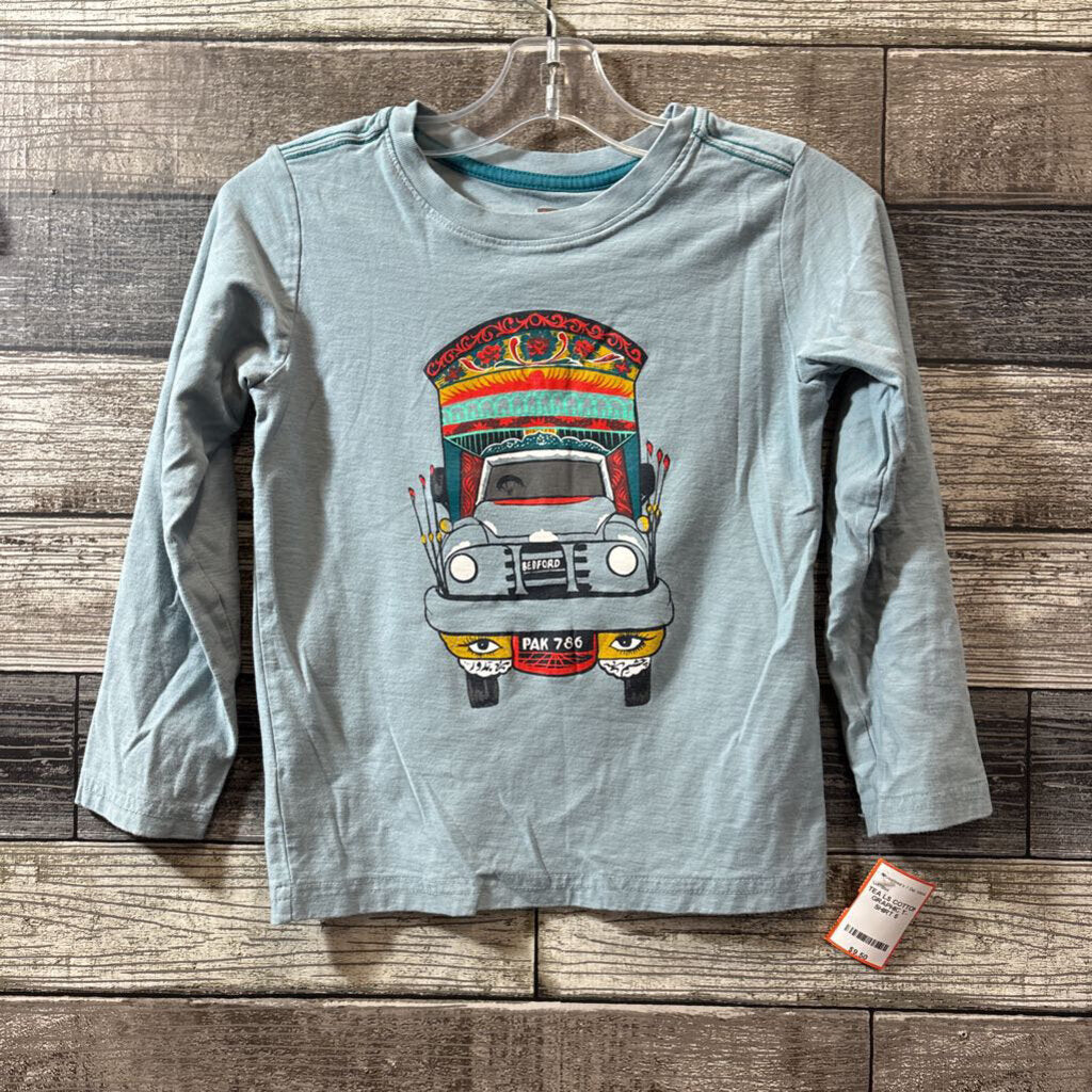 TEA LS COTTON GRAPHIC T-SHIRT 5